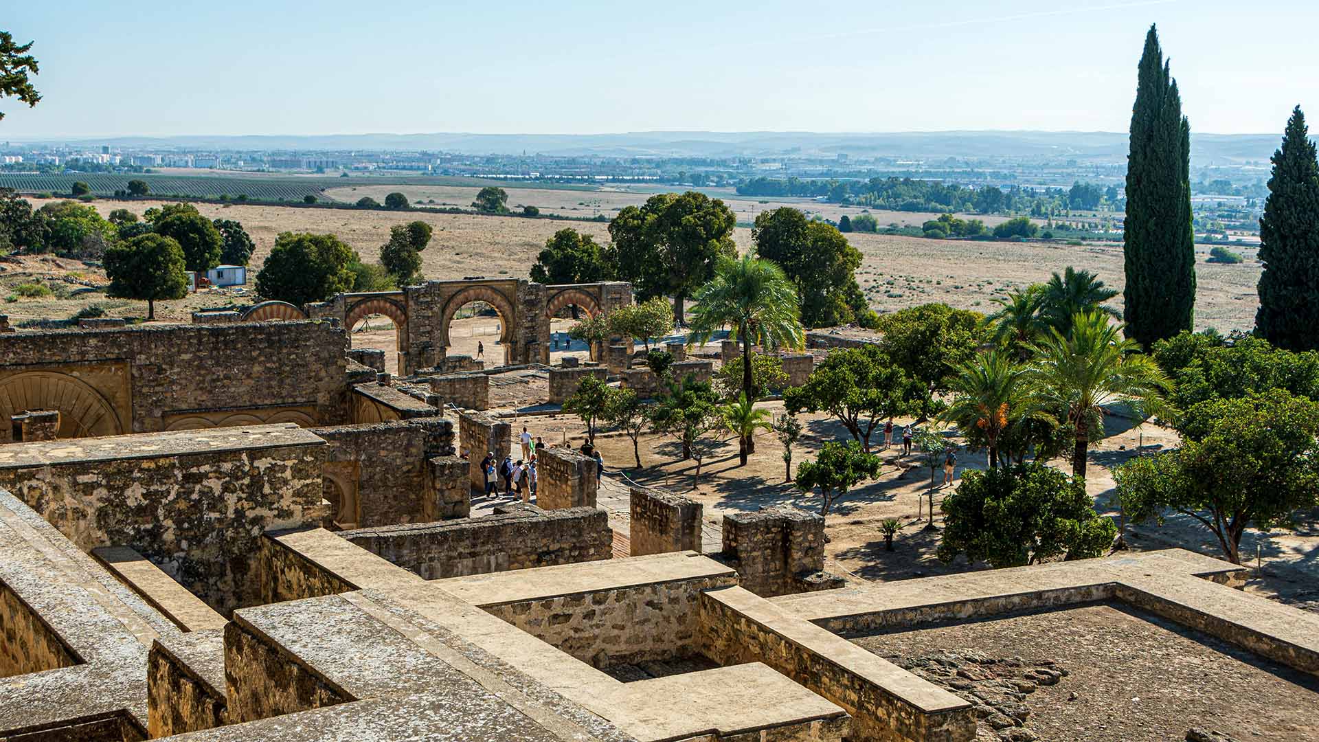 Medina Azahara a Cordoba, Spagna