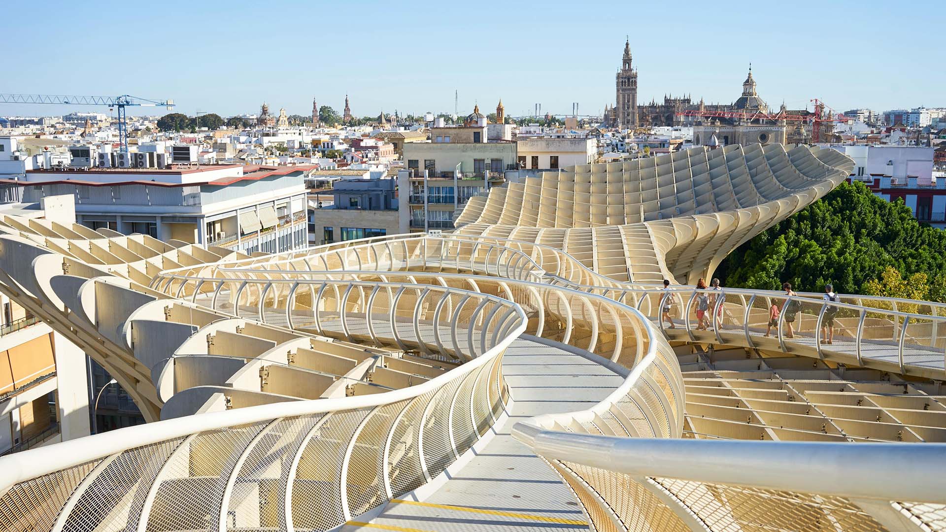 Metropol Parasol o Setas a Siviglia, Spagna