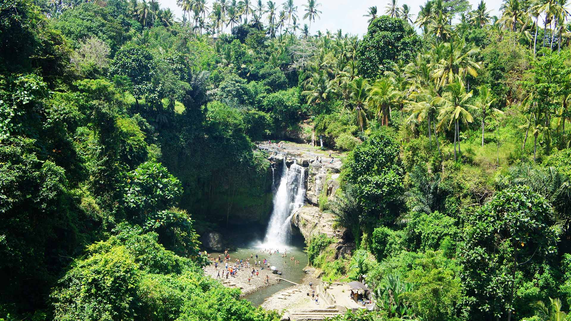 Cascata Tegenungan a Bali in Indonesia