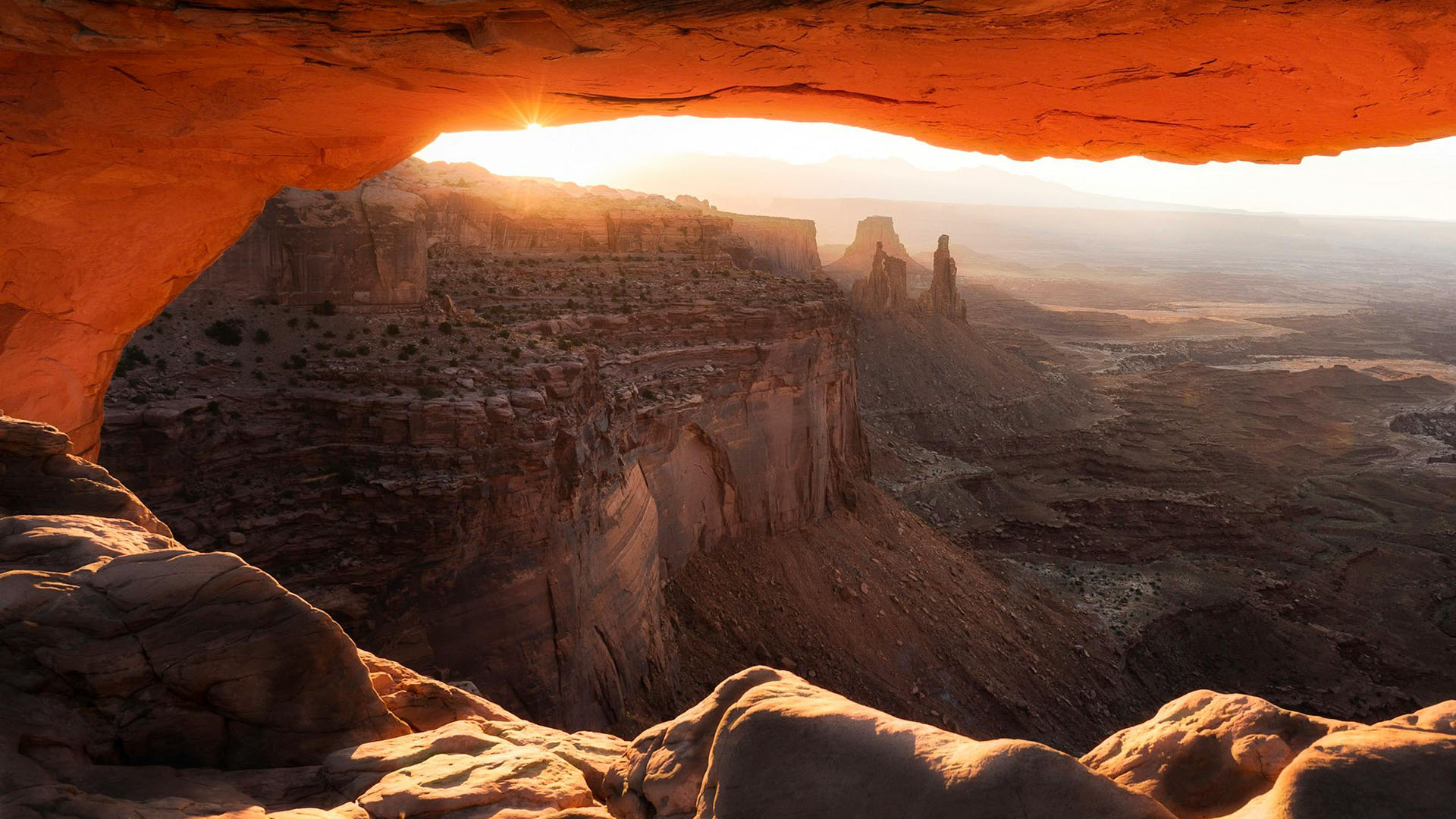 Mesa Arch al Parco nazionale delle Canyonlands