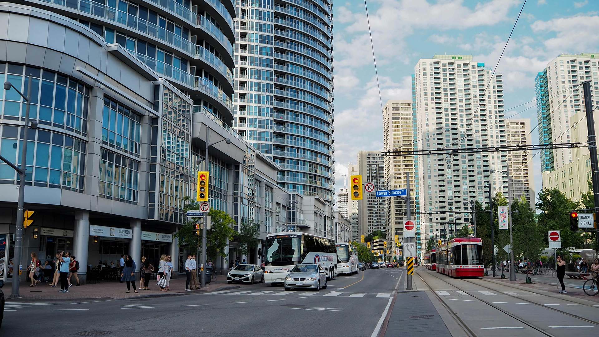 strade di Toronto, Canada