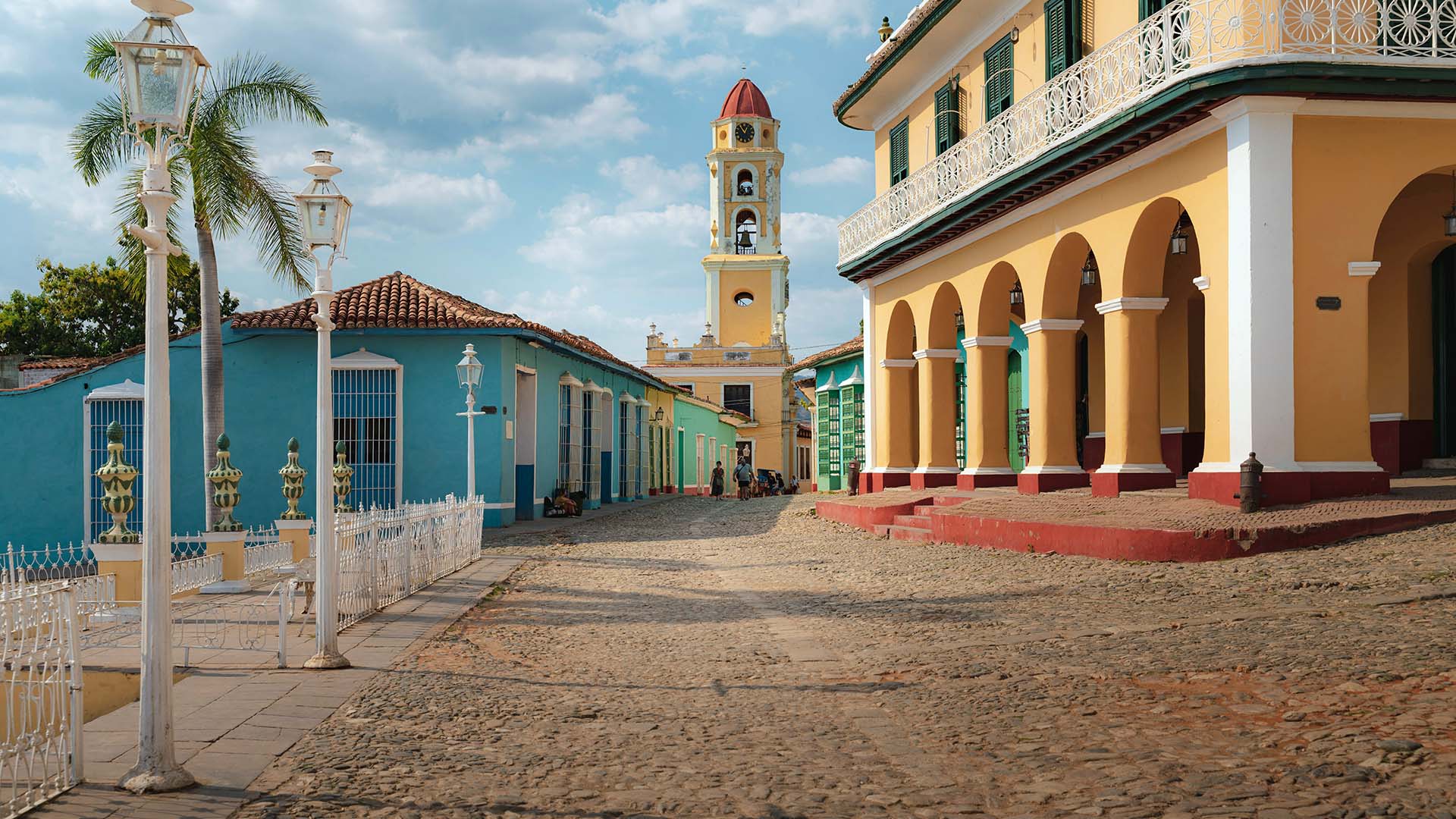 strada di Trinidad a Cuba