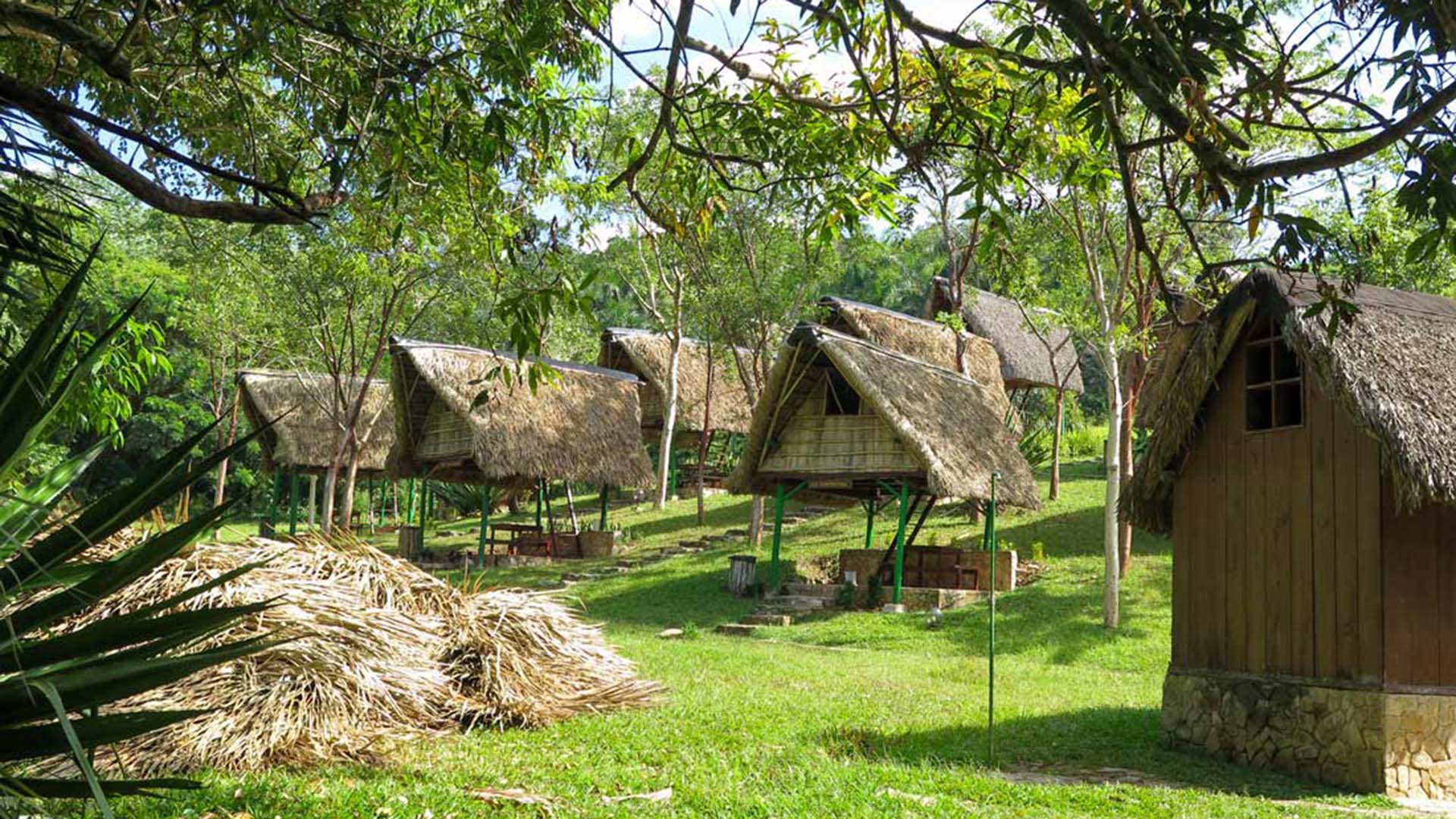 abitazioni tradizionali a Las Terrazas a Cuba