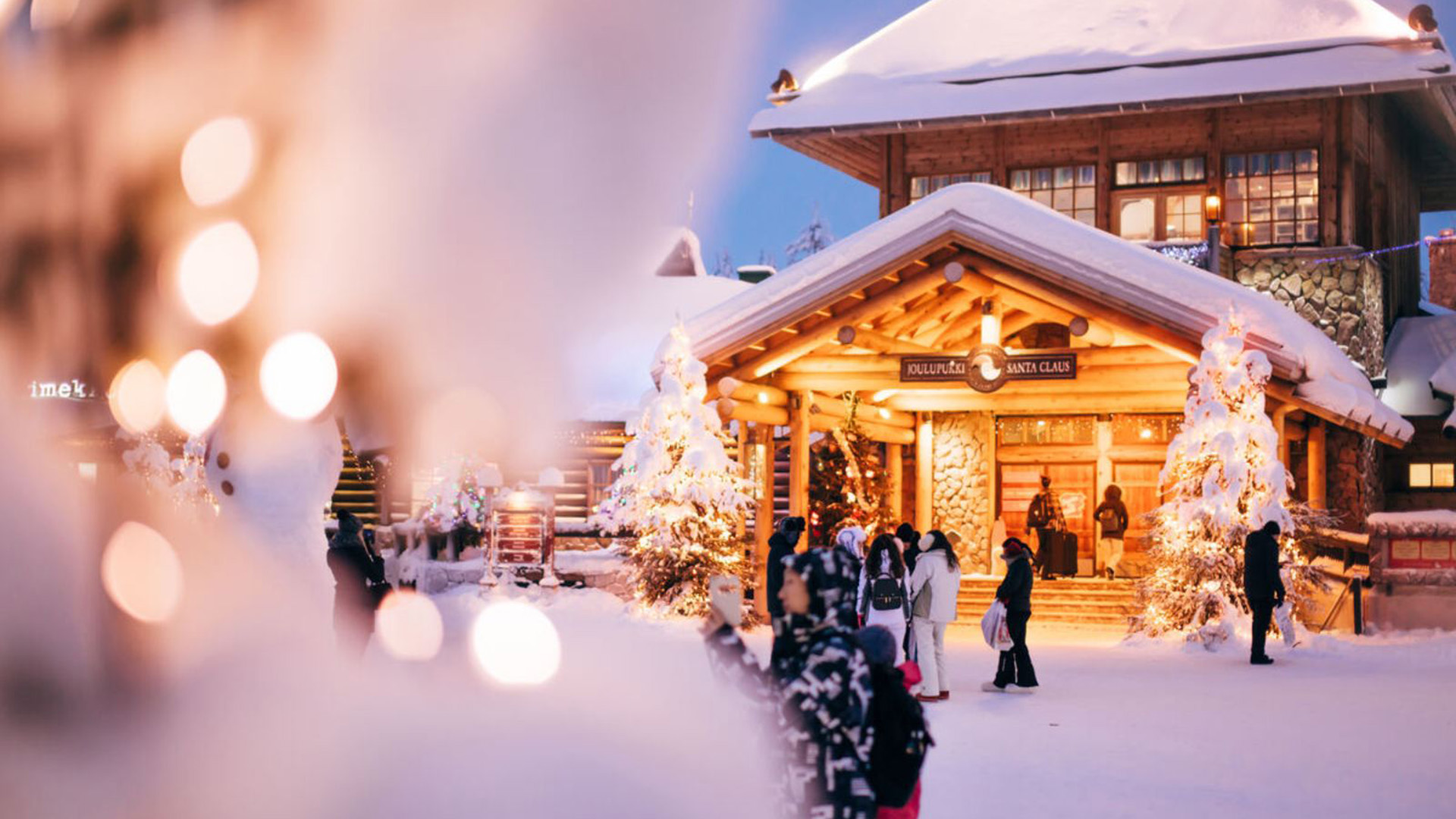 Santa Claus Village a Rovaniemi, Finlandia