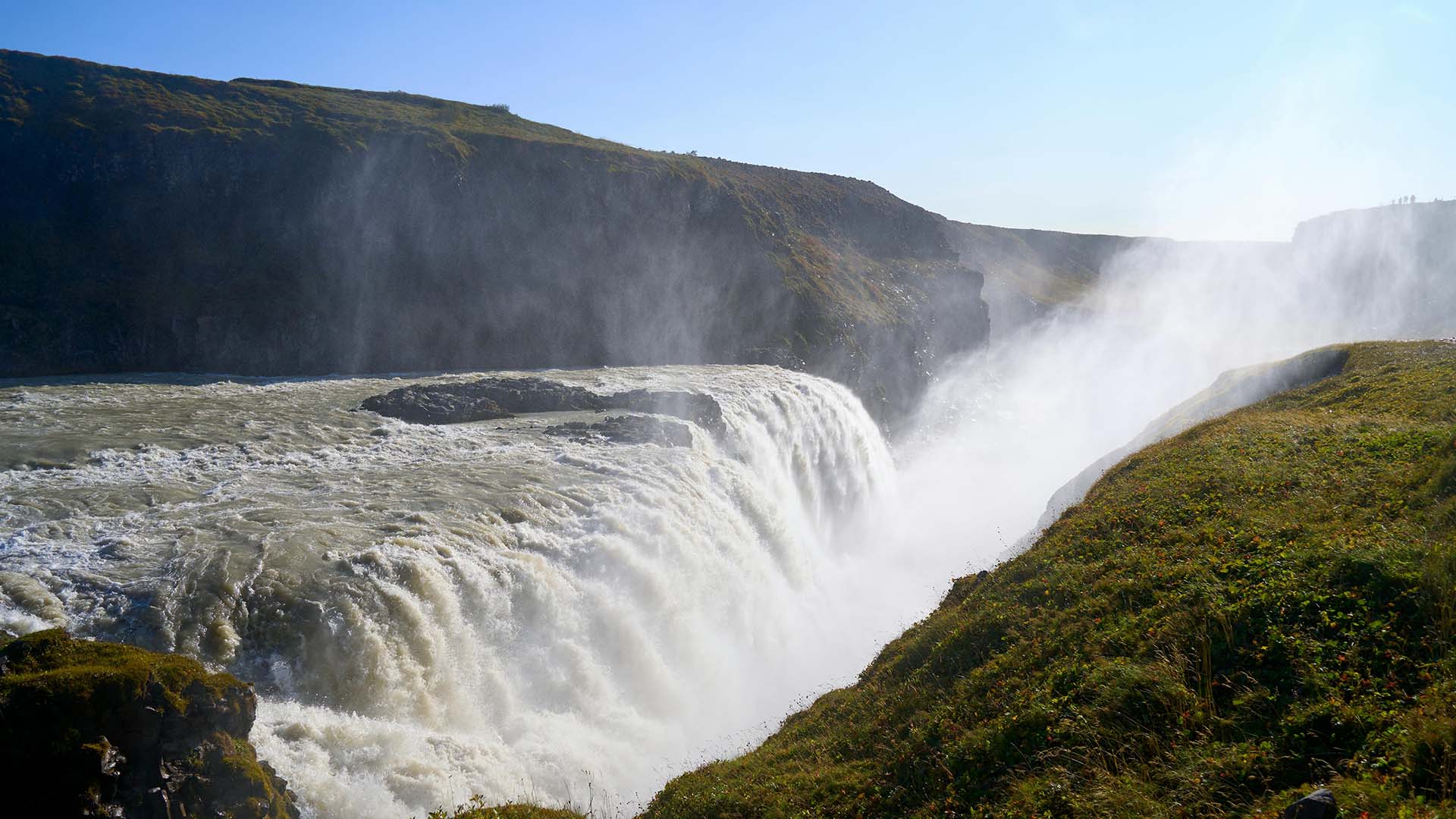 cascate Gullfoss in Islanda