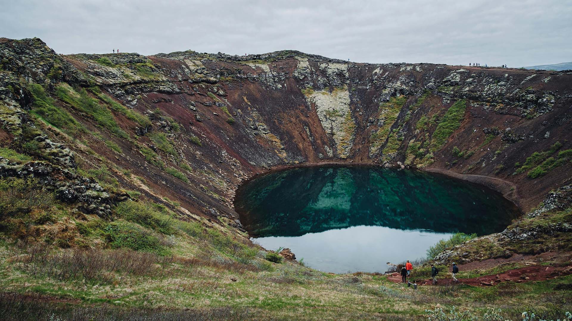 cratere Kerið in Islanda