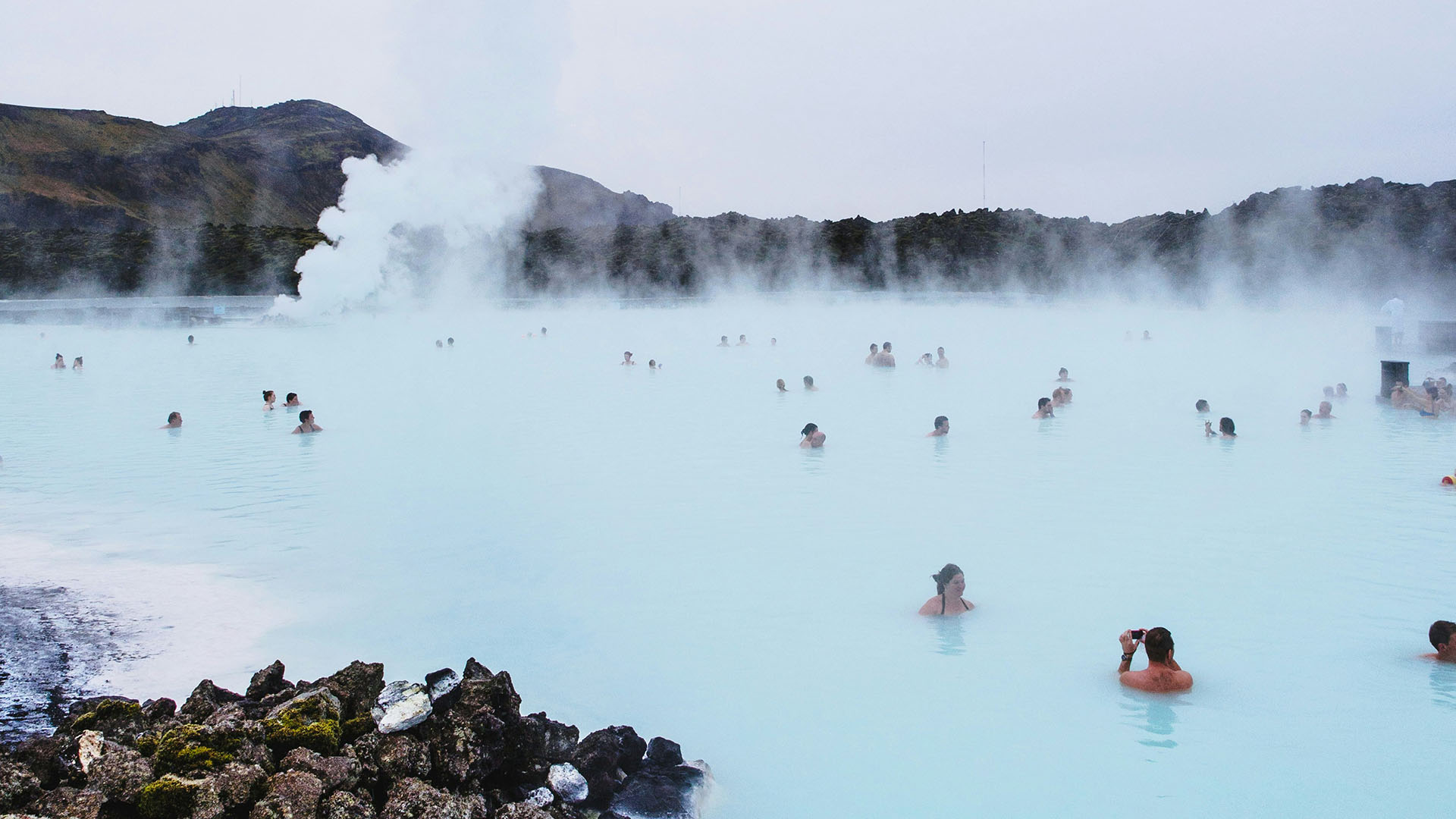 Blue Lagoon in Islanda