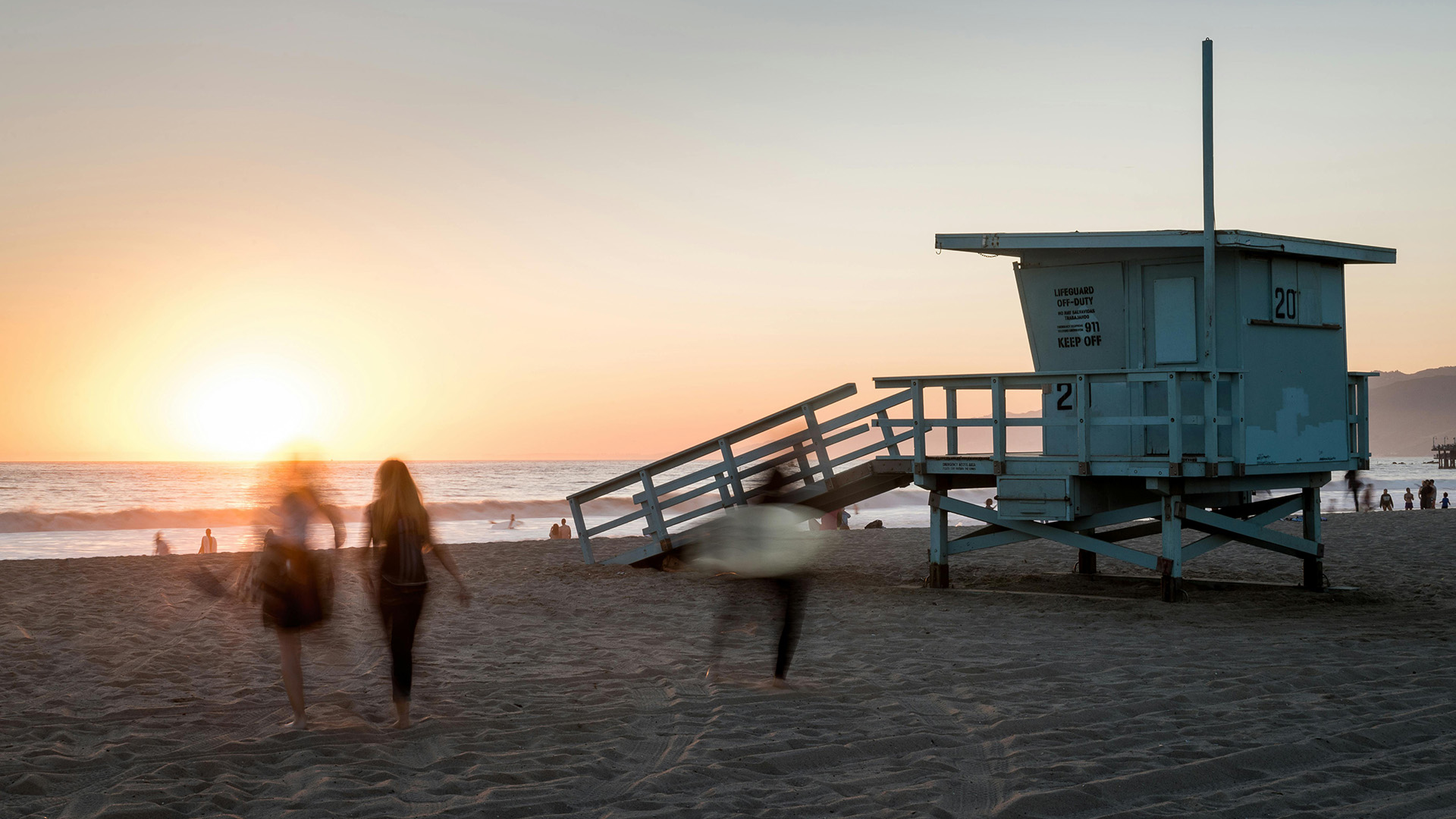 spiaggia di Los Angeles