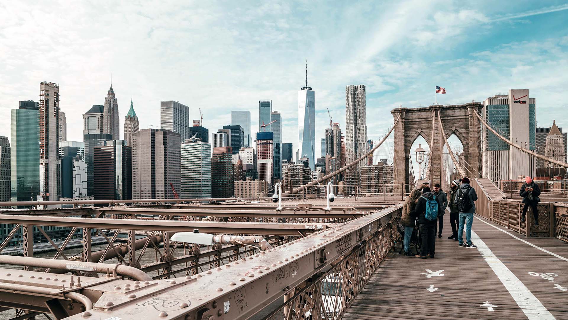 Ponte di Brooklyn a New York