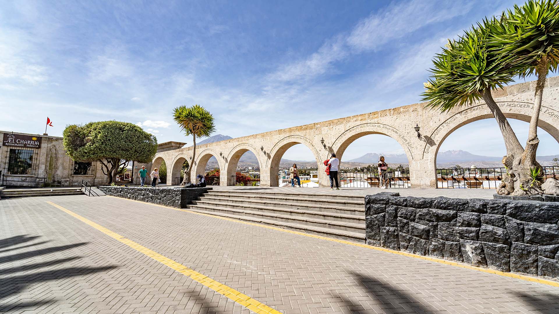 Yanahuara Scenic Overlook a Arequipa, Perù