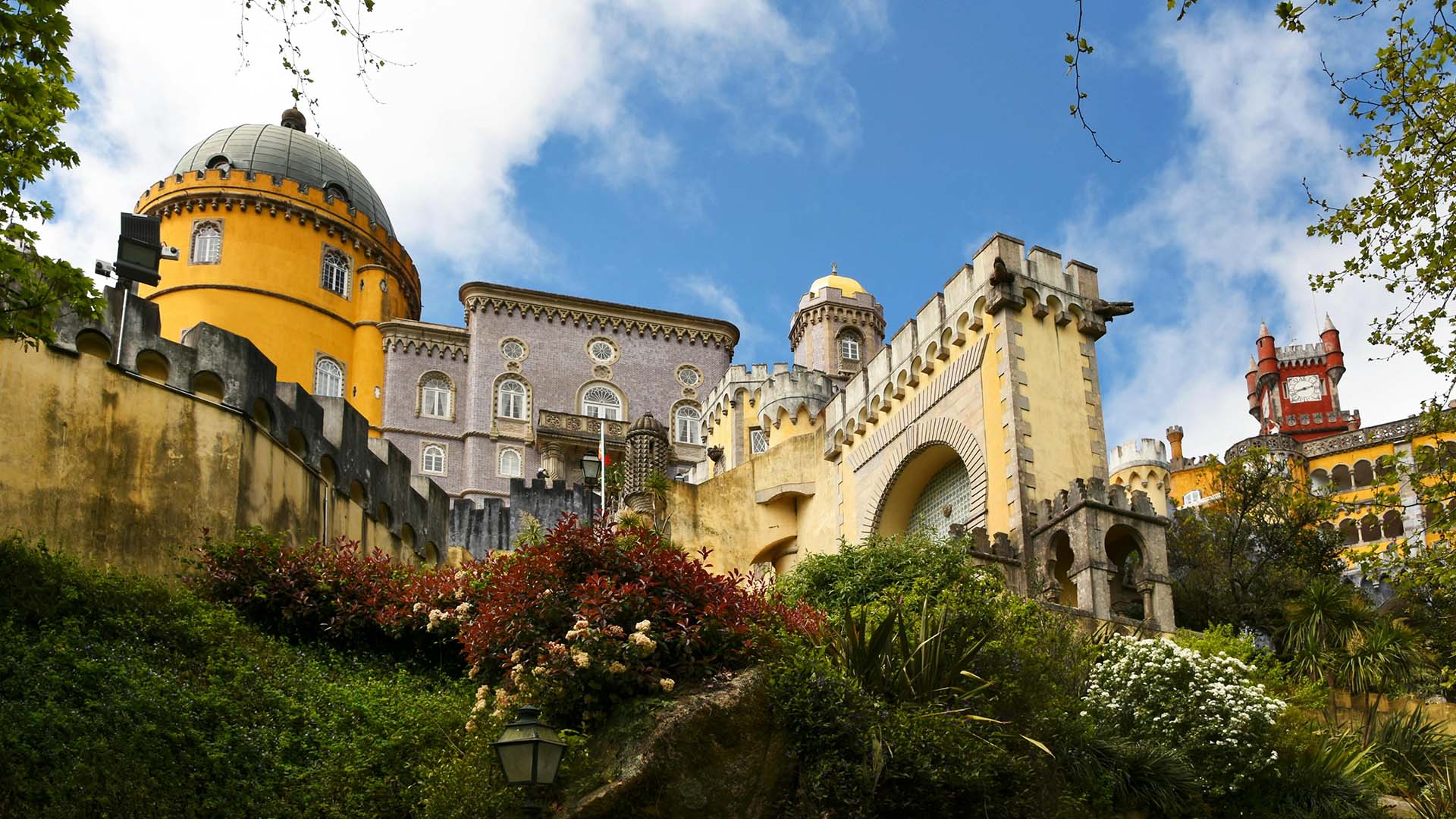 Palácio Nacional da Pena a Sintra, distretto di Lisbona, Portogallo