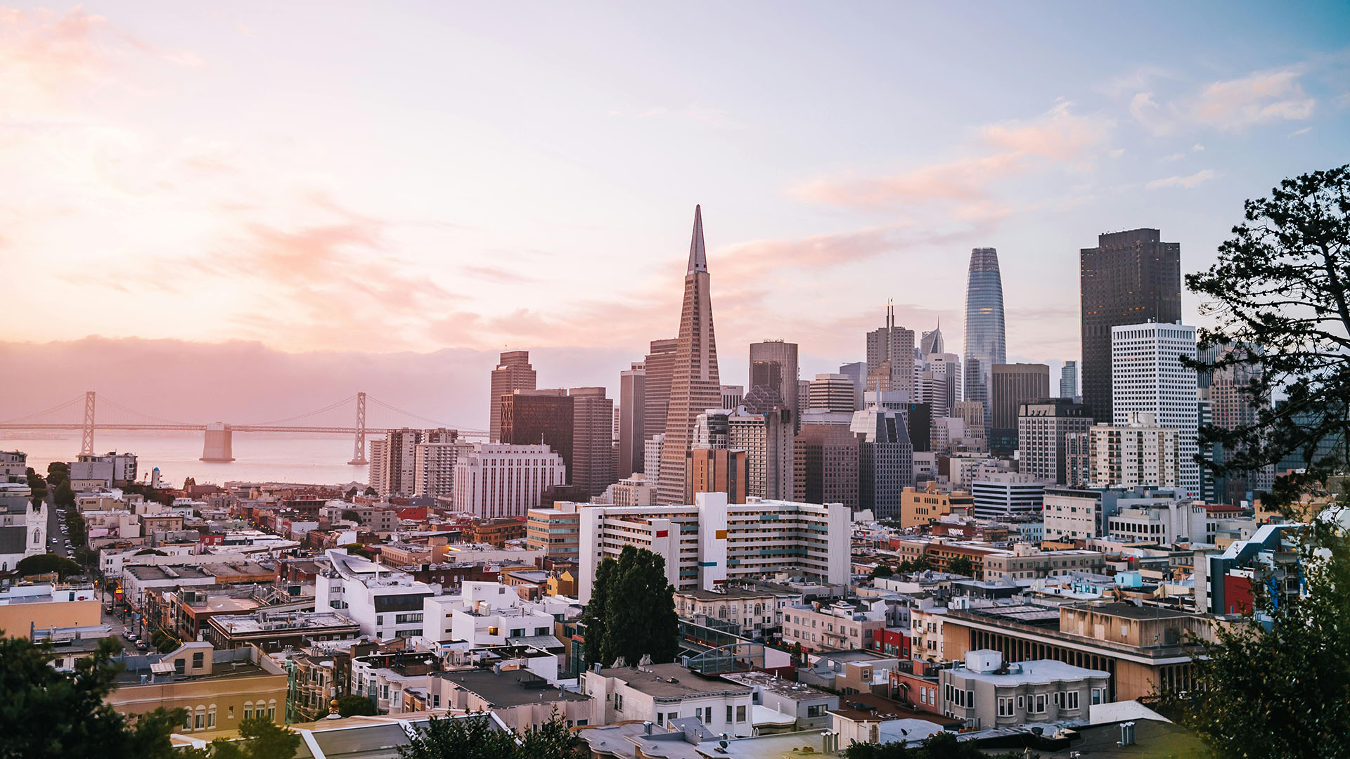 skyline di San Francisco