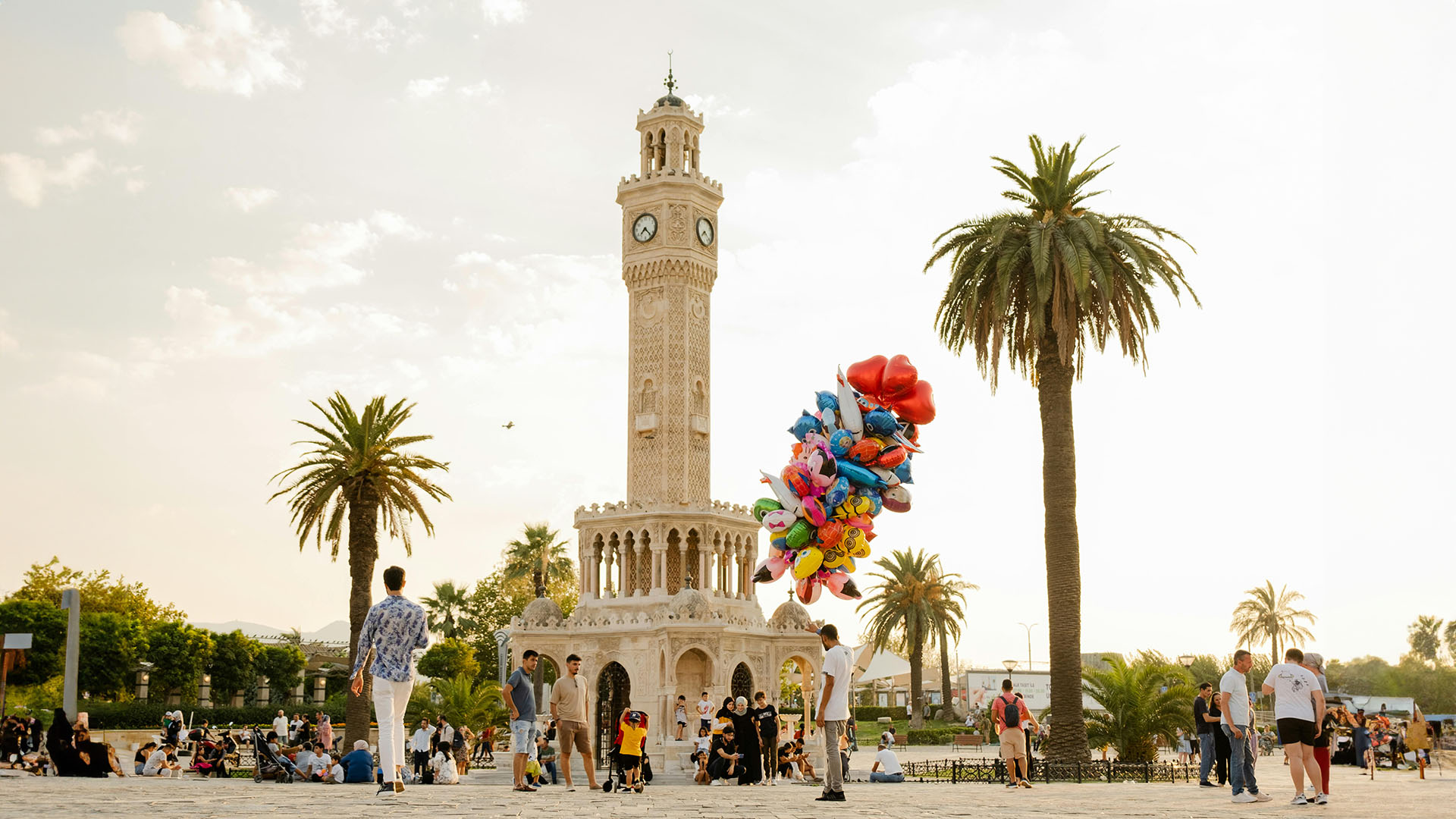 Torre dell'orologio di Izmir a Izmir in Turchia