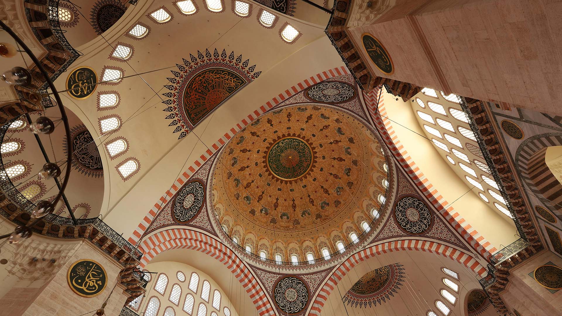 Moschea di Solimano a Istanbul in Turchia